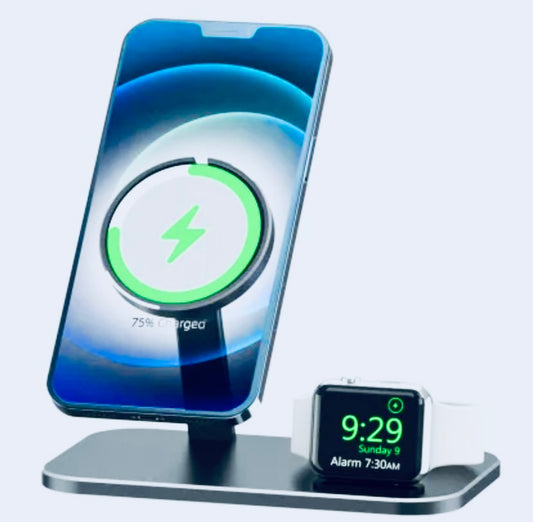 Alloy Storage Base Data Cable Accessories Watch Charging Stand